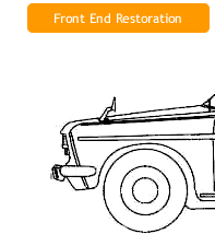 Datsun 510 Front End Sheet Metal