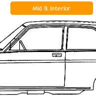 Datsun 510 Mid Section Sheet Metal